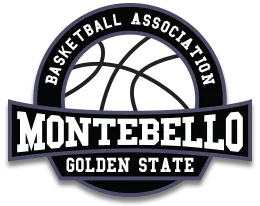 Montebello Golden State Basketball Association logo